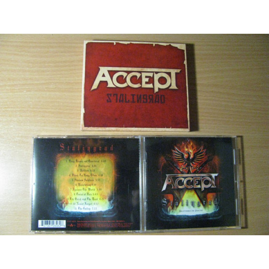 ACCEPT - Stalingrad (2012 Nuclear Blast 1st press, SLIPCASE, USA)