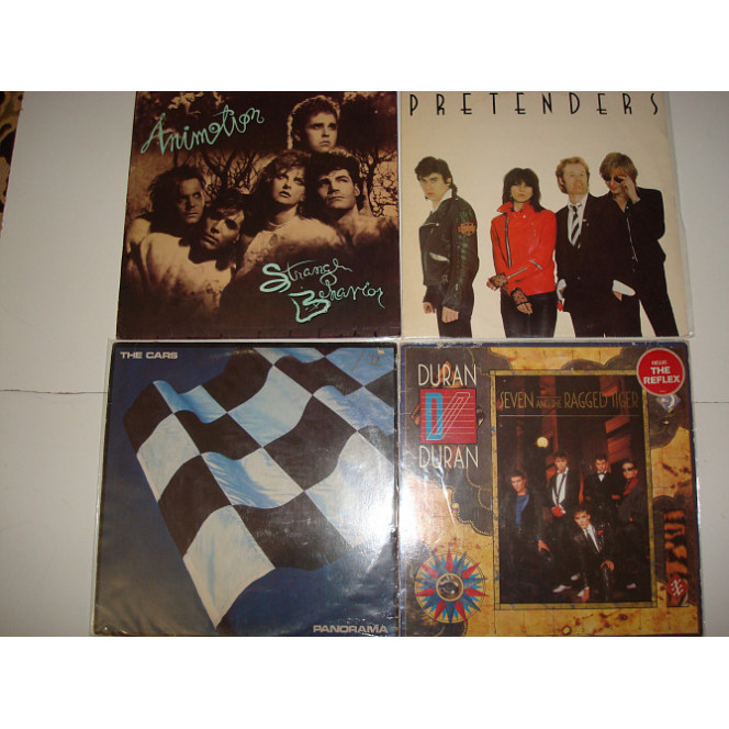 ANIMOTIONS-1986/CARS-1980/DURAN DURAN-1983/PRETENDERS-1980