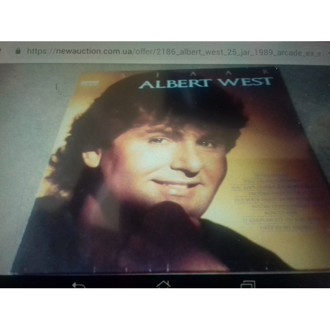 Albert West .25 iar.1989 arcade hol