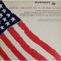 Werner Janssen conducting Symphony of Los Angeles, The * - Four American Landscapes (LP, Mono)