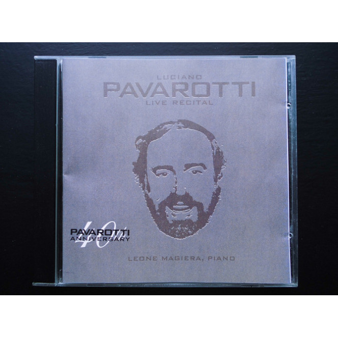 CD диск Luciano Pavarotti - Live Recital