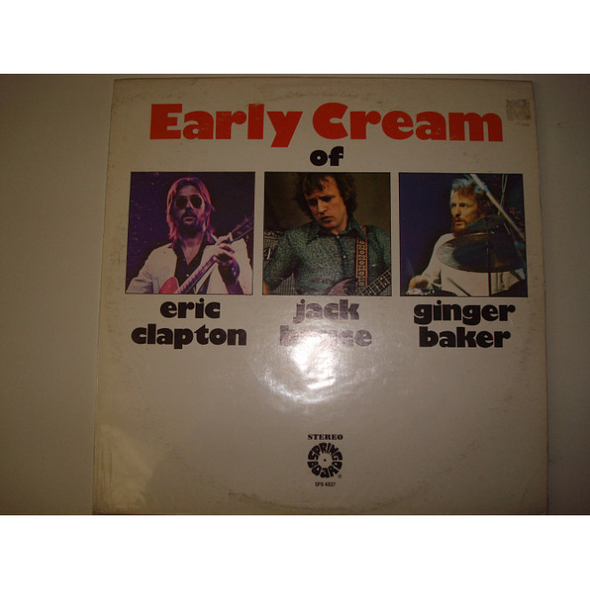 ERIC CLAPTON, JACK BRUCE & GINGER BAKER-The Early cream of 1975 USA