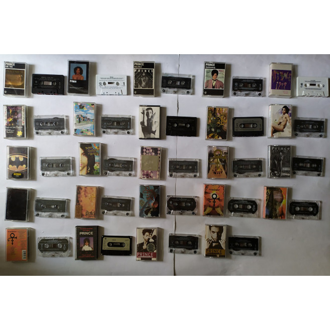 All Prince lot 24 cartridges of the USA discography