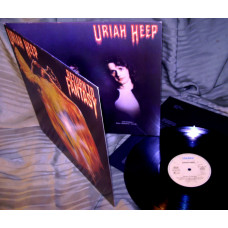 URIAH HEEP RETURN TO FANTASY 1975 BRONZE GEMA EX ++ (~ NM) / NM