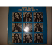 PETE CARR-Not a world on it 1976 Pop Rock, Fusion, Jazz-Rock