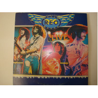 REO SPEEDWAGON-Live you get what you play for 1977 2LP USA Rock