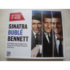 MY KIND OF MUSIC SINATRA/BUBLE/BENNETT of 2 CDs