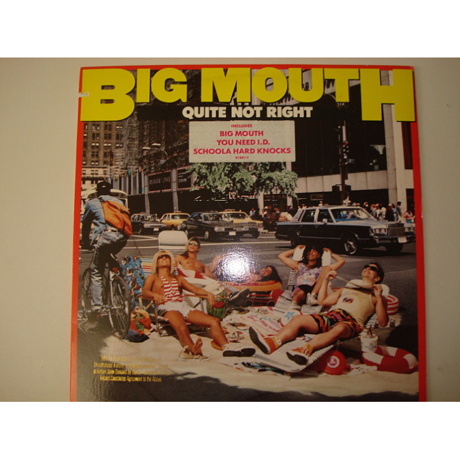 BIG MOUTH-Quite not right -1988 USA Funk Metal