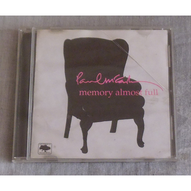 The compact disk of Paul McCartney is Memory Almost Full