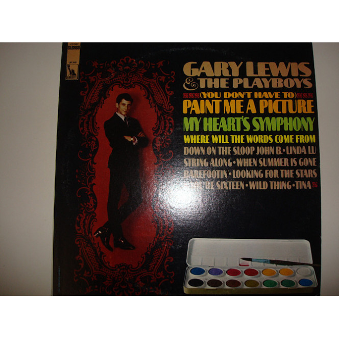 GARY LEWIS AND THE PLAYBOYS-Paint me a picture 1967 USA Pop Rock, Folk Rock