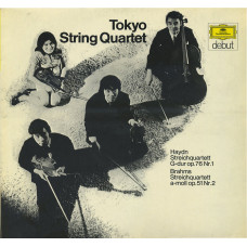 Tokyo String Quartet Haydn * / Brahms * ‎ – Streichquartett G-dur Op. 76 Nr.1/Streichquartett a-moll