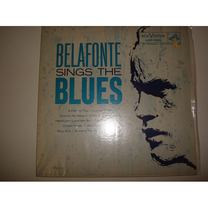 BELAFONTE-Sing the Blues 1958 USA Vocal, Piano Blues, Ballad