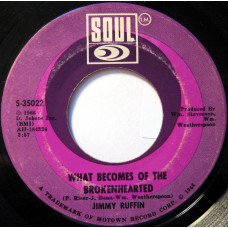 Jimmy Ruffin ‎ – What Becomes Of The Broken Hearted