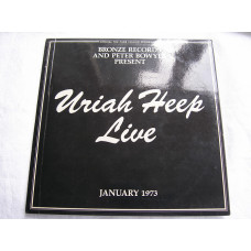 Uriah Heep Live 1973 (UK) Nmint