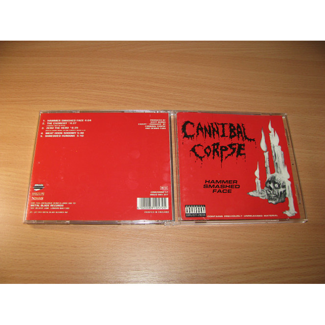 CANNIBAL CORPSE - Hammer Smashed Face (1993 Music For Nationsn 1st press, UK)