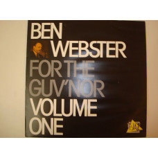 BEN WEBSTER-For the guvnor Volume one 1985 Portugal Jazz Hard Bop, Bop