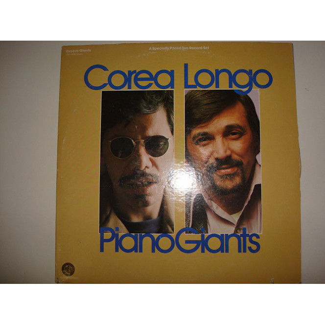 COREA/LONGO -Piano giants 1974 2LP USA Jazz, Funk / Soul