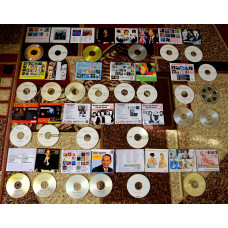 CD and DVD collection of 27 pieces.