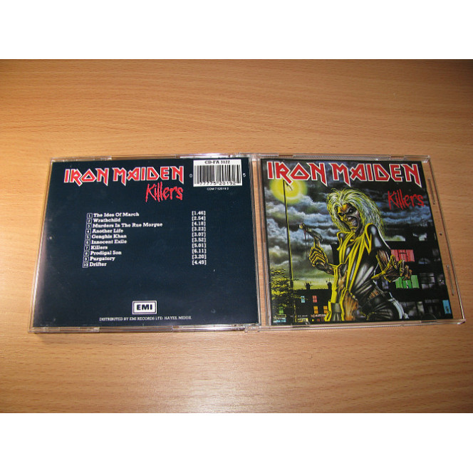 IRON MAIDEN - Killers (1981 EMI 1st press, W.Germany)