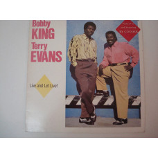 BOBBY KING AND TERRY EVANS-Live and Leet Live 1988 UK Funk / Soul, Blues Rhythm & Blues, Soul