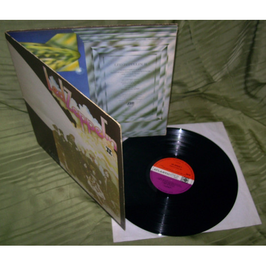 Led Zeppelin II 1969 Atlantic UK 588198 EX - / EX -