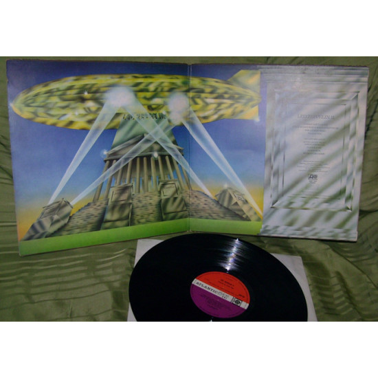 Led Zeppelin of II 1969 Atlantic UK 588198 EX - / EX -