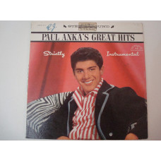 PAUL ANKA-Paul Ankas Great Hits Strictly Instrumental 1961 USA Pop