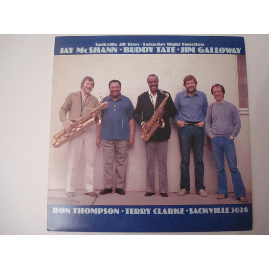 JAY McSHANN/BUDDU TATE/JIM GALLOWAY/DON THOMPSON/TERRY CLARKE-Saturday Night Function 1981 Canada