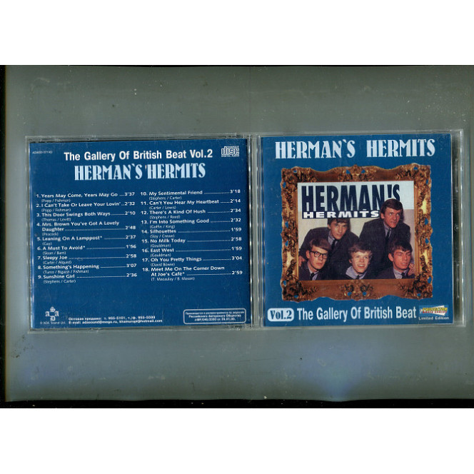 I sell CD Herman’s Hermith. The Gallery Of British Beat. Vol. 2