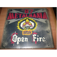 Open Fire/Stos ‎ – Metalmania 87