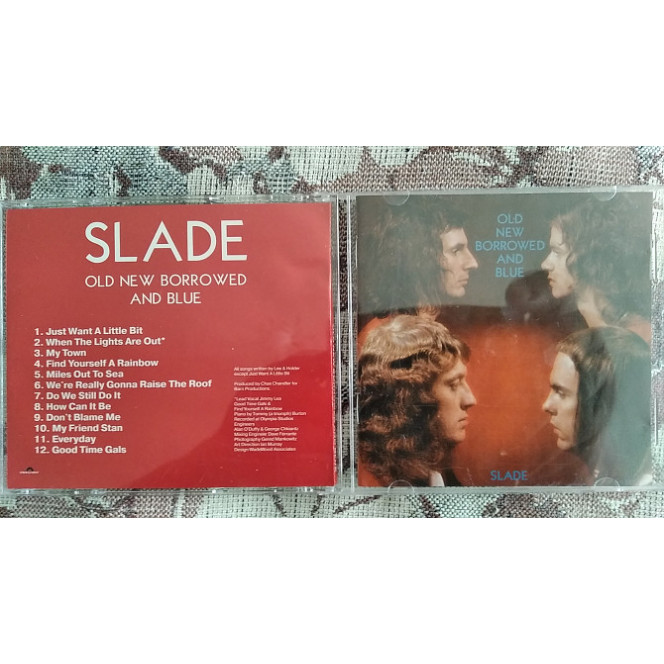 I will sell CD SLADE - OLD NEW BORROWED & BLUE - 1974