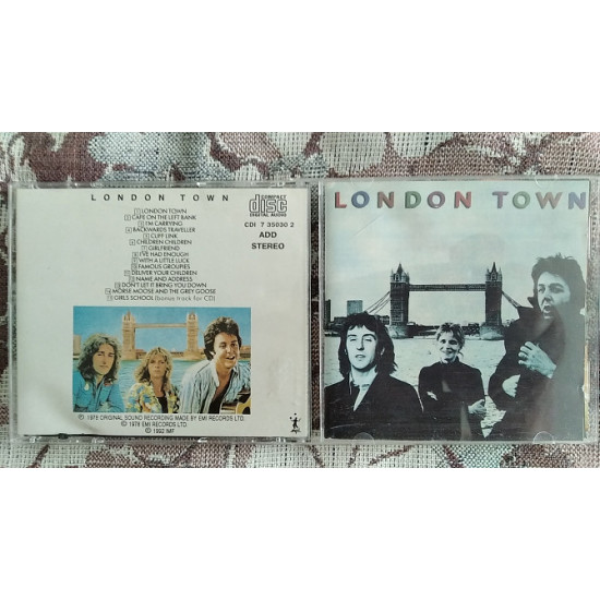 I will sell CD WINGS - LONDON TOWN - 1978