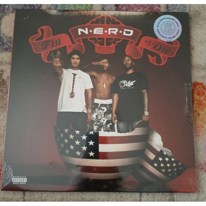 N .E .R .D-Fly Or Die (Limited edition Red vinyl)