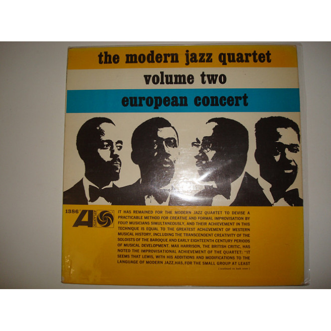 MODERN JAZZ QUARTET-European Concert Volume Two 1961 USA Jazz