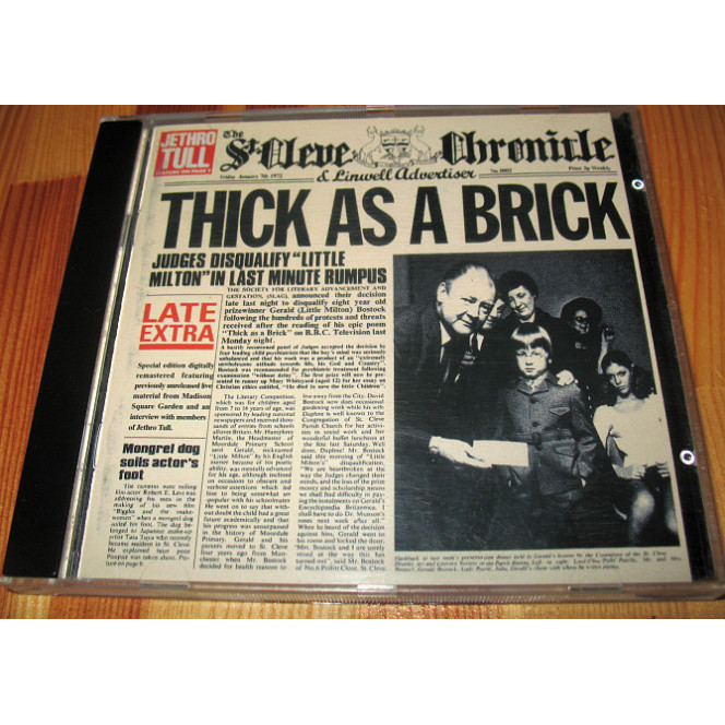 Jethro Tull ‎ – Thick As A Brick