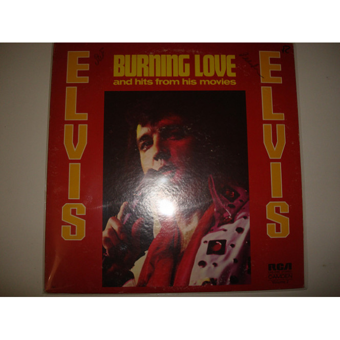 ELVIS PRESLEY-Burning love and hits from his movies 1972 USA Rock, Stage & Screen Soundtrack, Rhythm