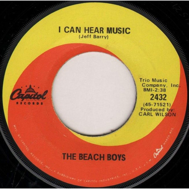 The Beach Boys ‎ – I Can Hear Music