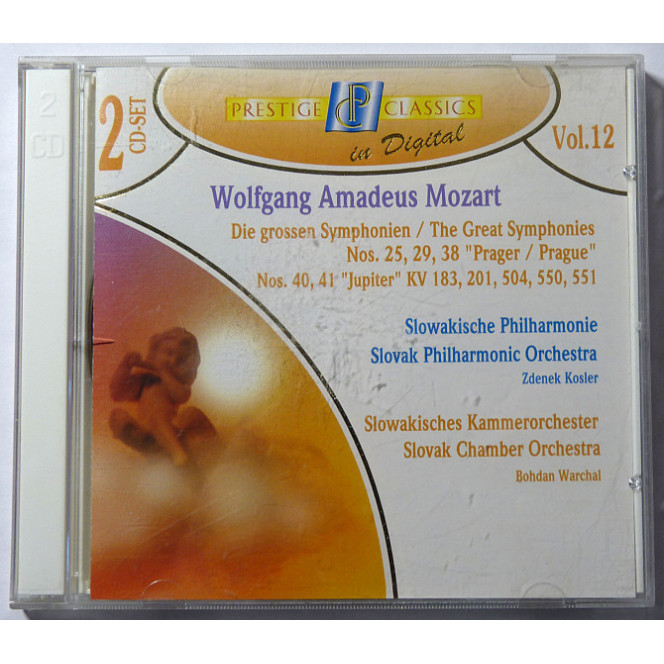 I will sell 2 CDs of Wolfgang Amadeus Mozart