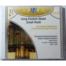 I will sell 2 CDs of Georg Friedrich Händel Joseph Haydn