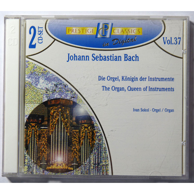 I will sell 2 CDs of Johann Sebastian Bach