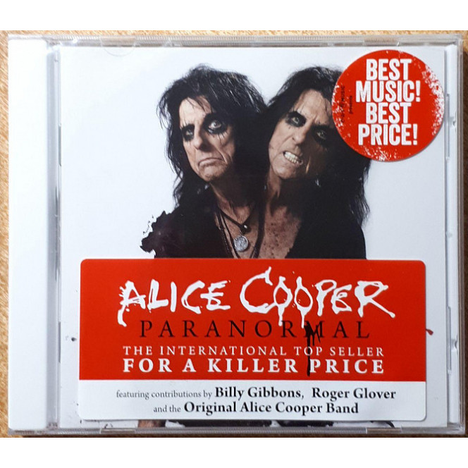 Alice Cooper - Paranormal Tour edition фирменный CD