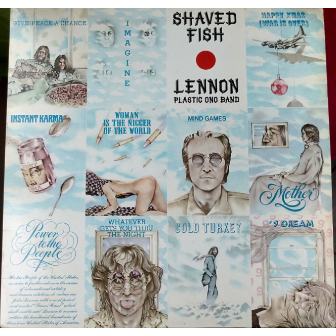 John Lennon-Shaved Fish 1975 (UK) [EX/EX-]