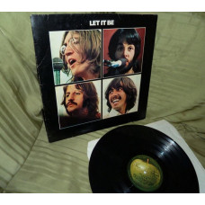 The Beatles Let It Be 1970 Apple Italy (из первых прессов , 3-й) EX - / ~ NM