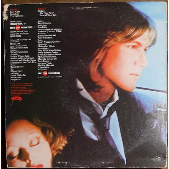 Patrick Juvet ‎ – Lady Night (1979) (Casablanca ‎ – NBLP 7148 made in USA)