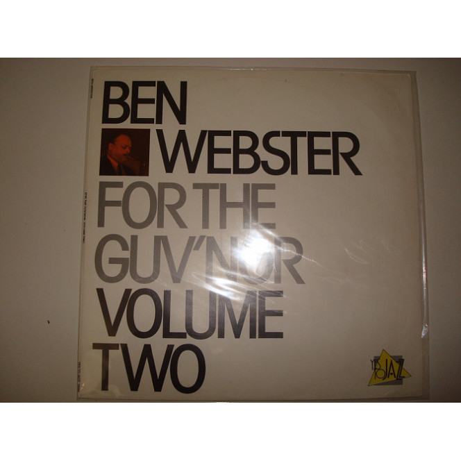 BEN WEBSTER-For the guvnor volume two 1985 Portugal Jazz