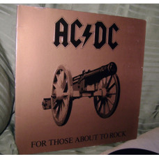 AC/DC For Those About To Rock 1981 Atlantic US EX + / EX ++