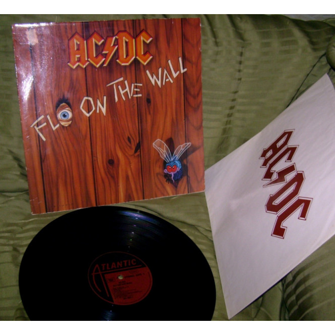 AC/DC Fly On the Wall 1985 Atlantic Germany ~ NM / ~ NM