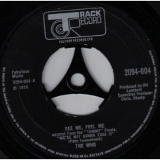 The Who ‎ – See Me, Feel Me