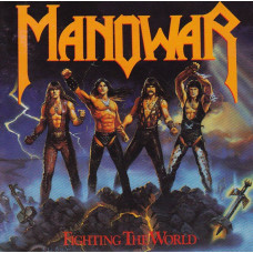 Manowar 1987 - Fighting The World (Germany, firm)