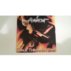 Raven «Walk Through Fire» 2009 (LP+ Single bonus 7, винил смесь красного и жёлтого)